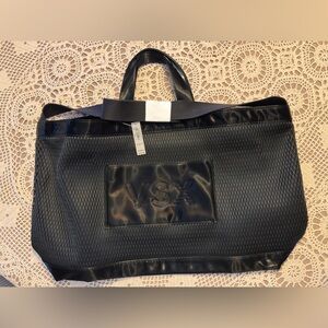 VSX Black Mesh Beach Bag